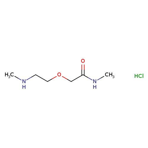 N-methyl-2-[2-(methylamino)ethoxy]acetamide hydrochloride