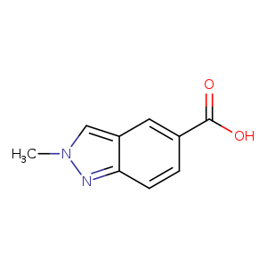 2H-Indazole-5-carboxylic acid, 2-methyl-