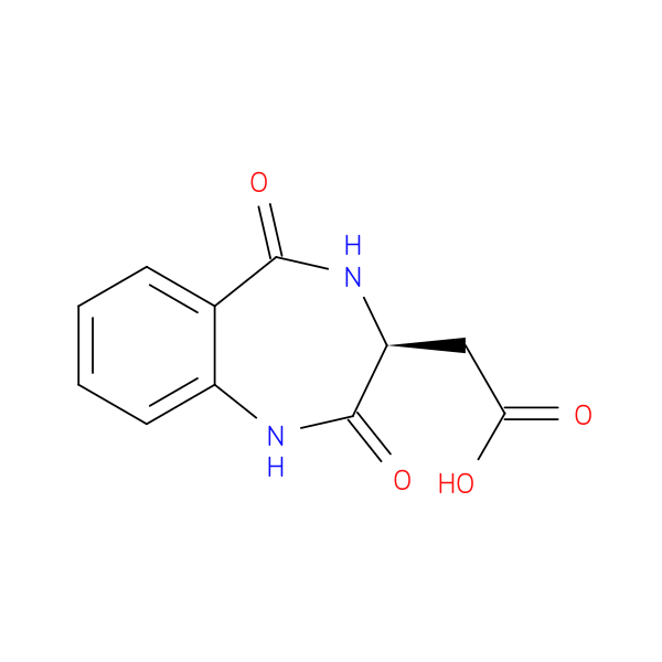 2-[(3S)-2,5-Dioxo-2,3,4,5-tetrahydro-1H-1,4-benzodiazepin-3-yl]acetic acid