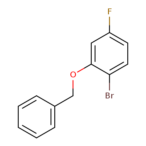 Benzene, 1-bromo-4-fluoro-2-(phenylmethoxy)-
