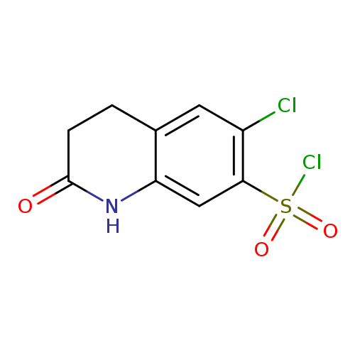 6-Chloro-2-oxo-1,2,3,4-tetrahydroquinoline-7-sulfonyl chloride