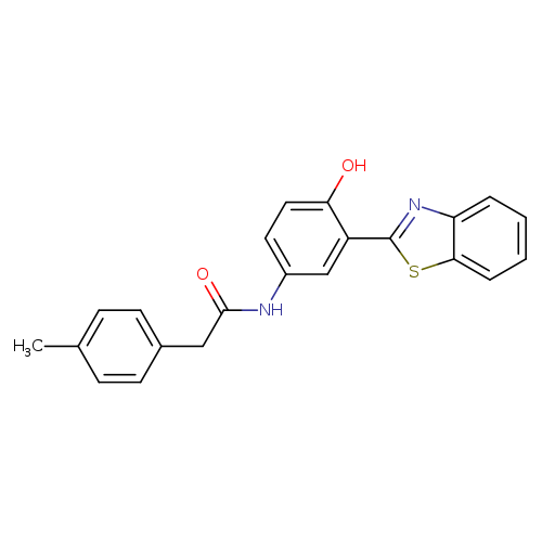 N-[3-(1,3-benzothiazol-2-yl)-4-hydroxyphenyl]-2-(4-methylphenyl)acetamide