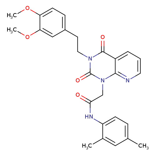 2-{3-[2-(3,4-dimethoxyphenyl)ethyl]-2,4-dioxo-1H,2H,3H,4H-pyrido[2,3-d]pyrimidin-1-yl}-N-(2,4-dimethylphenyl)acetamide