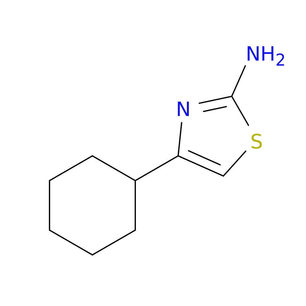 4-Cyclohexyl-2-thiazolamine