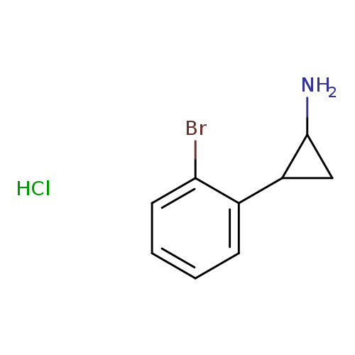 2-(2-bromophenyl)cyclopropan-1-amine hydrochloride