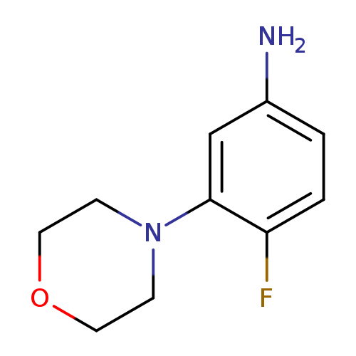 4-Fluoro-3-(morpholin-4-yl)aniline