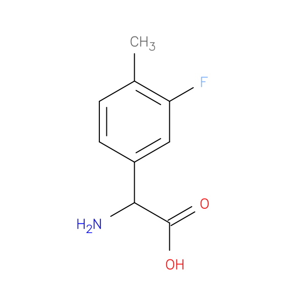 Benzeneacetic acid, α-amino-3-fluoro-4-methyl-