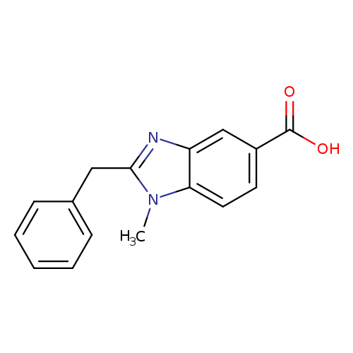 2-benzyl-1-methyl-1H-1,3-benzodiazole-5-carboxylicacid