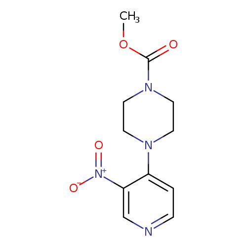 methyl 4-(3-nitropyridin-4-yl)piperazine-1-carboxylate