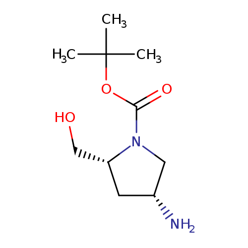 tert-butyl (2R,4R)-4-amino-2-(hydroxymethyl)pyrrolidine-1-carboxylate