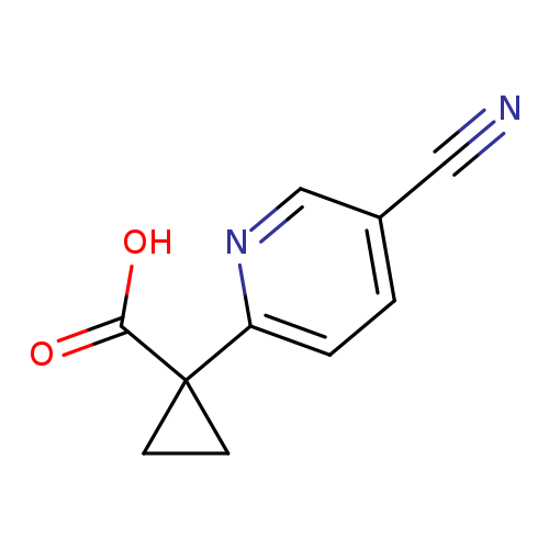1-(5-Cyanopyridin-2-yl)cyclopropane-1-carboxylic acid