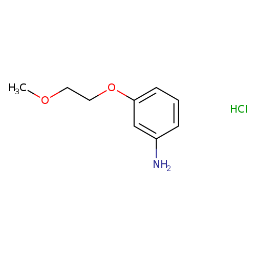[3-(2-methoxyethoxy)phenyl]amine hydrochloride
