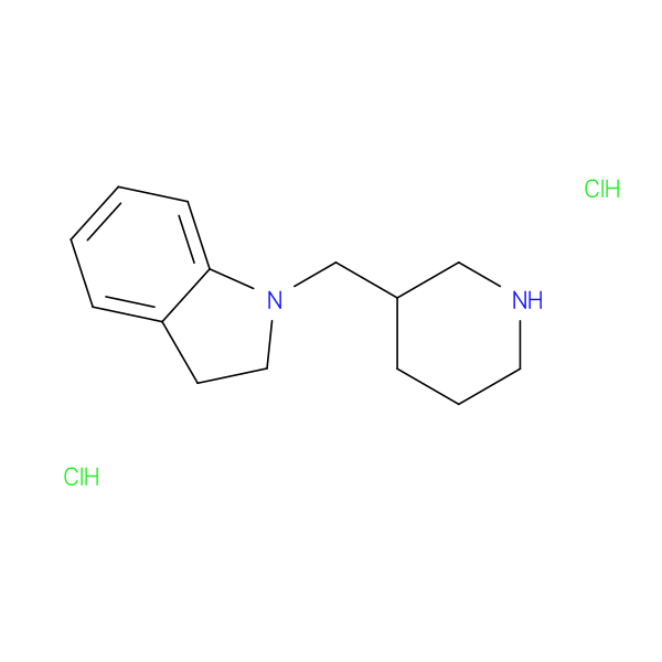 1-(Piperidin-3-ylmethyl)indoline dihydrochloride