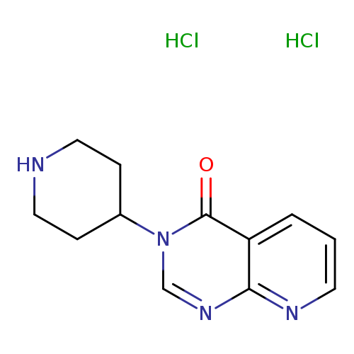 3-(Piperidin-4-yl)-3h,4h-pyrido[2,3-d]pyrimidin-4-one dihydrochloride