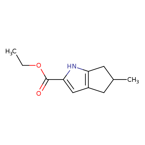 ethyl 5-methyl-1H,4H,5H,6H-cyclopenta[b]pyrrole-2-carboxylate
