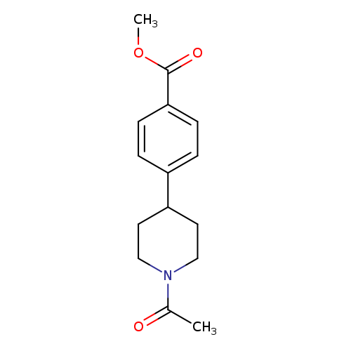 methyl4-(1-acetylpiperidin-4-yl)benzoate