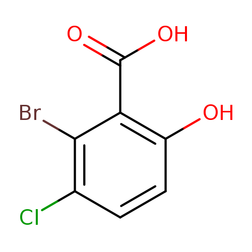 2-Bromo-3-chloro-6-hydroxybenzoic acid