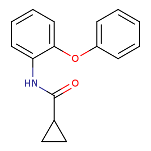 Cyclopropanecarboxamide, N-(2-phenoxyphenyl)- (9CI)