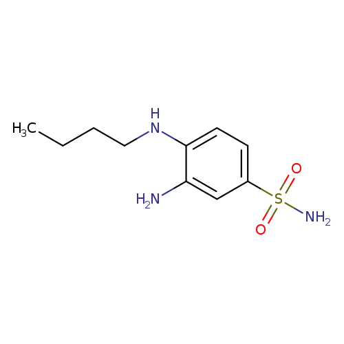 3-Amino-4-butylamino-benzenesulfonamide
