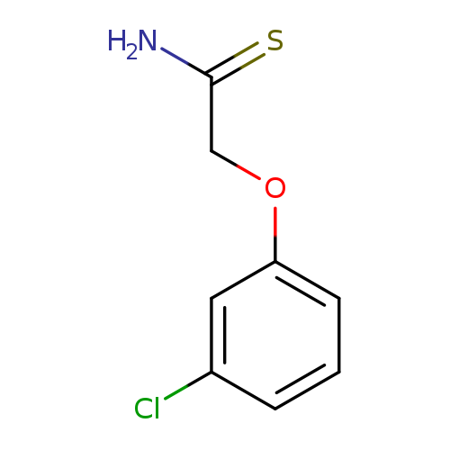 2-(3-CHLOROPHENOXY)ETHANETHIOAMIDE