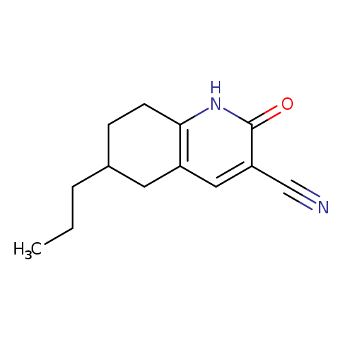 2-oxo-6-propyl-1,2,5,6,7,8-hexahydroquinoline-3-carbonitrile