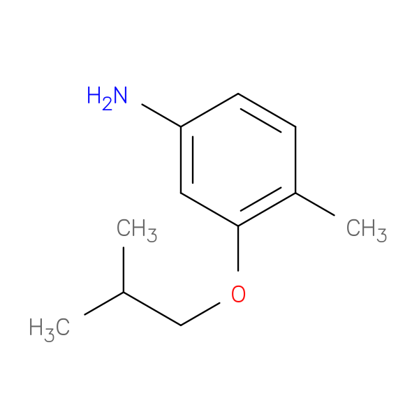 4-Methyl-3-(2-methylpropoxy)aniline