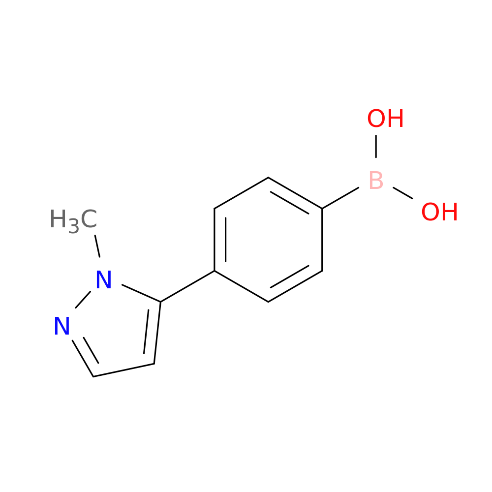 [4-(1-methyl-1H-pyrazol-5-yl)phenyl]boronic acid