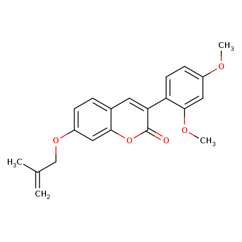 3-(2,4-dimethoxyphenyl)-7-[(2-methylprop-2-en-1-yl)oxy]-2H-chromen-2-one