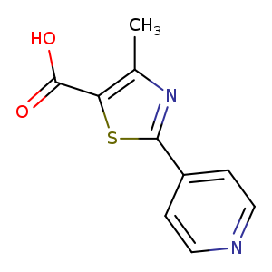 4-Methyl-2-pyrid-4-yl-1,3-thiazole-5-carboxylic acid