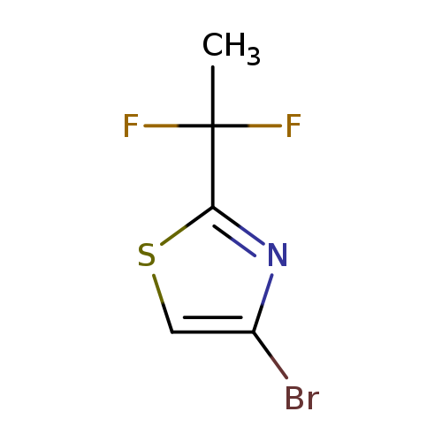 4-bromo-2-(1,1-difluoroethyl)-1,3-thiazole