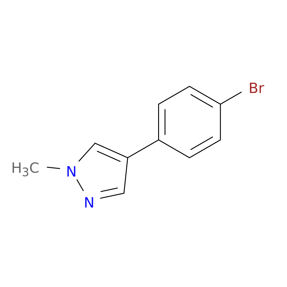 4-(4-Bromophenyl)-1-methyl-1H-pyrazole