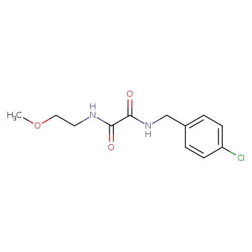 N'-[(4-chlorophenyl)methyl]-N-(2-methoxyethyl)ethanediamide