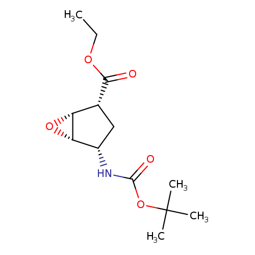 Ethyl (1R*,2R*,4S*,5S*)-4-(tert-butoxycarbonylamino)-6-oxa-bicyclo[3.1.0]hexane-2-carboxylate