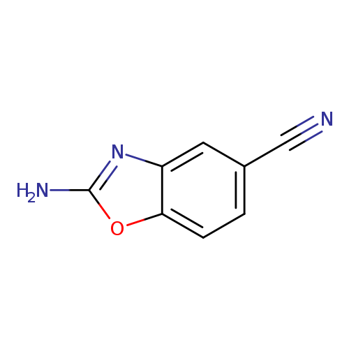 2-amino-1,3-benzoxazole-5-carbonitrile