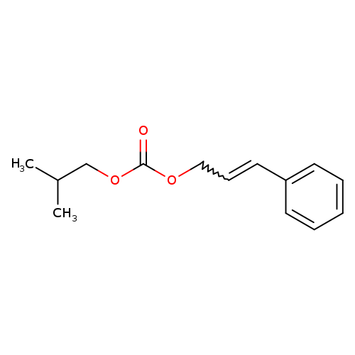 Carbonic acid, 2-methylpropyl 3-phenyl-2-propen-1-yl ester