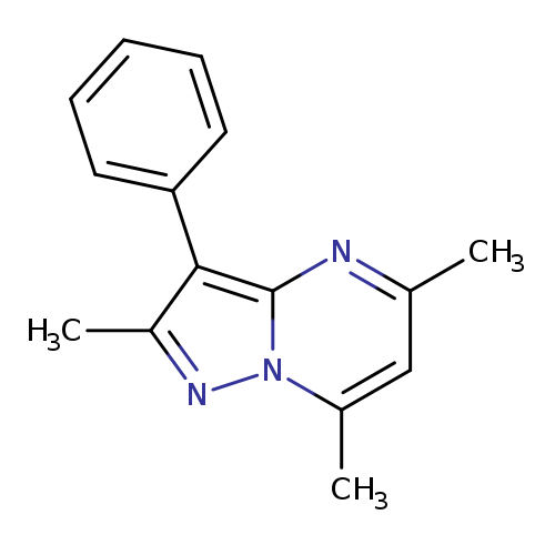 2,5,7-Trimethyl-3-phenylpyrazolo[1,5-a]pyrimidine