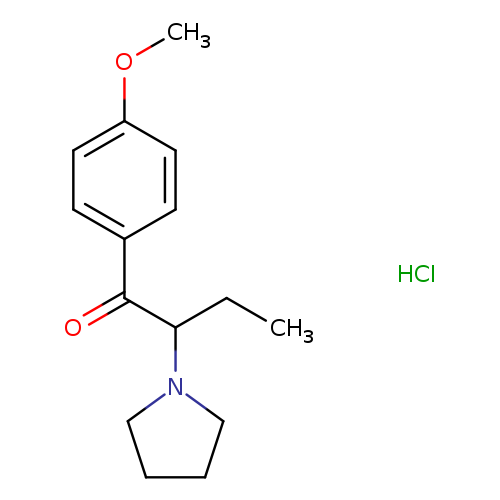 1-(4-methoxyphenyl)-2-(pyrrolidin-1-yl)butan-1-one,monohydrochloride