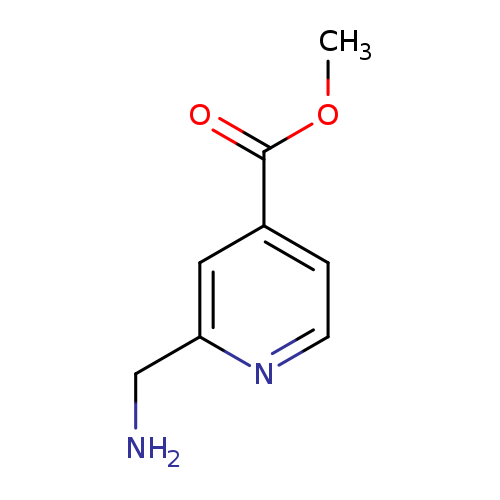 4-Pyridinecarboxylic acid, 2-(aminomethyl)-, methyl ester