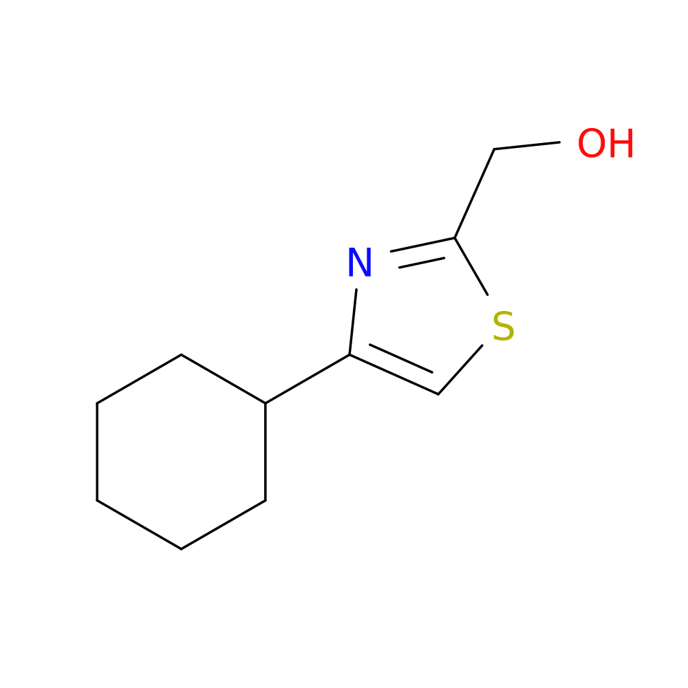(4-cyclohexyl-1,3-thiazol-2-yl)methanol