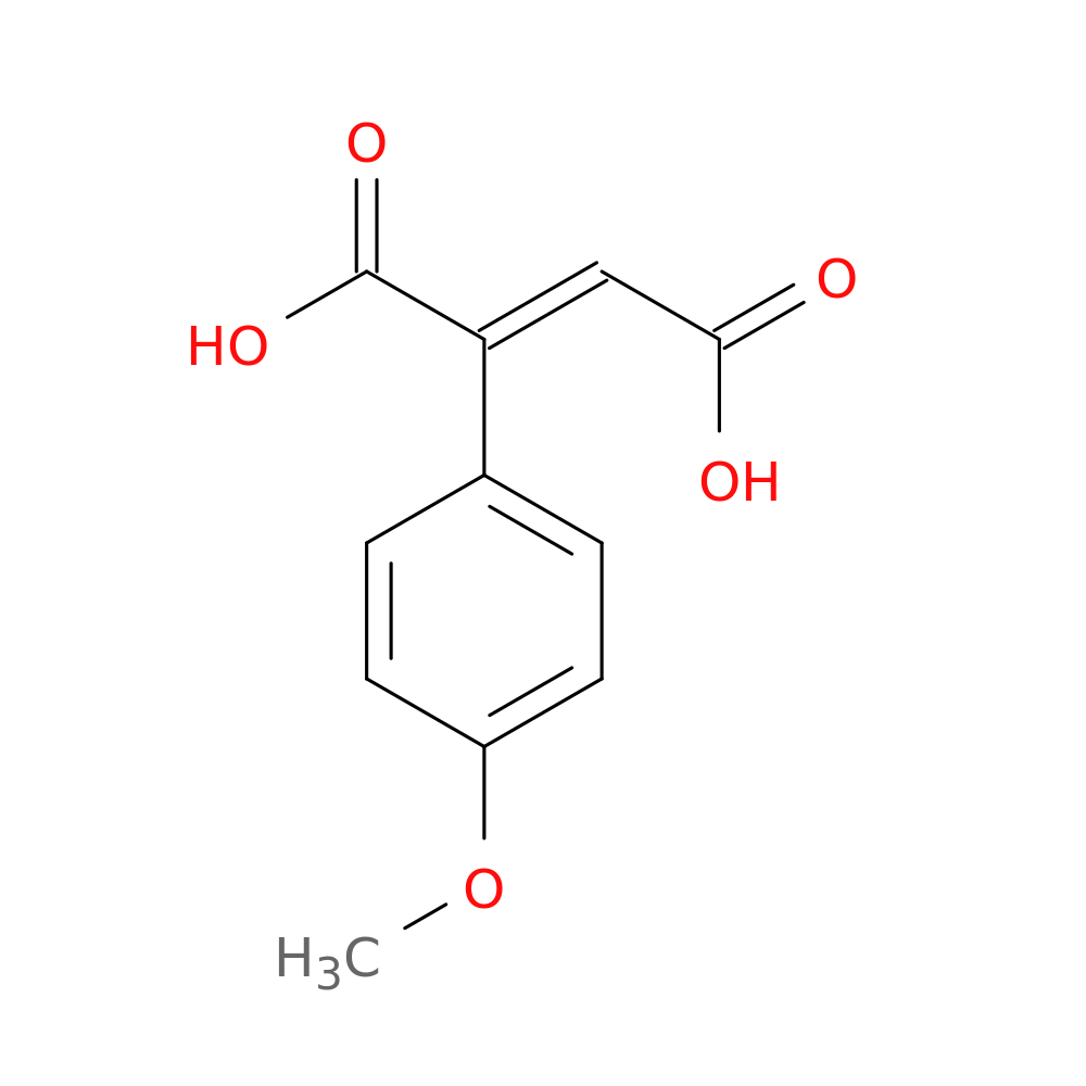 (2E)-2-(4-methoxyphenyl)but-2-enedioic acid