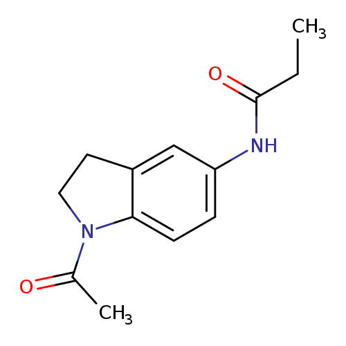 N-(1-acetyl-2,3-dihydro-1H-indol-5-yl)propanamide