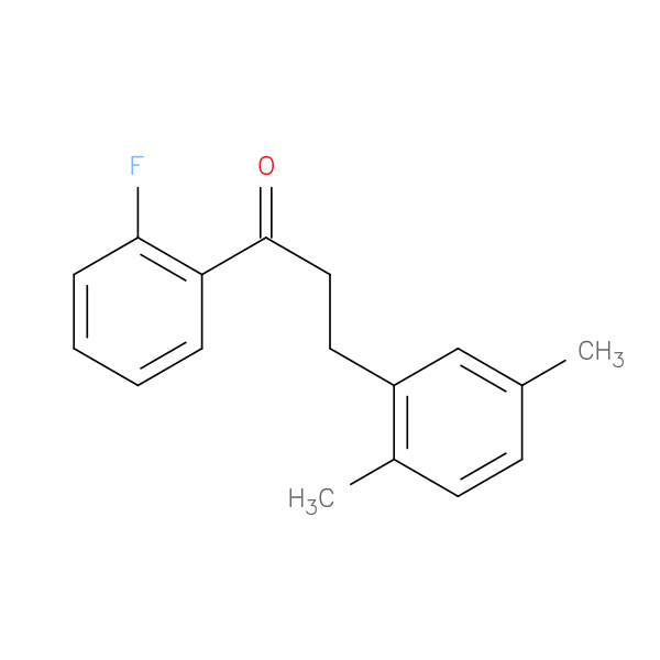 3-(2,5-Dimethylphenyl)-2'-fluoropropiophenone