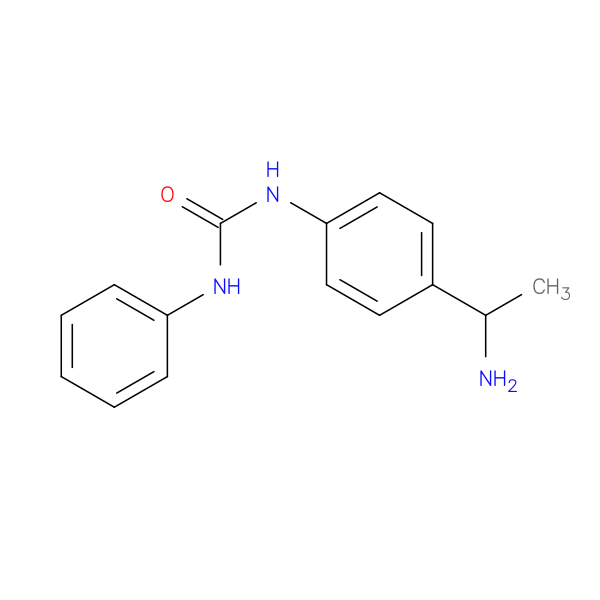 3-[4-(1-aminoethyl)phenyl]-1-phenylurea