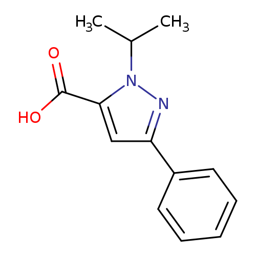 1-isopropyl-3-phenyl-1H-pyrazole-5-carboxylic acid