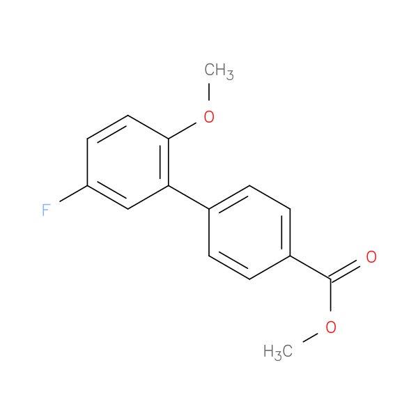 Methyl 4-(5-fluoro-2-methoxyphenyl)benzoate