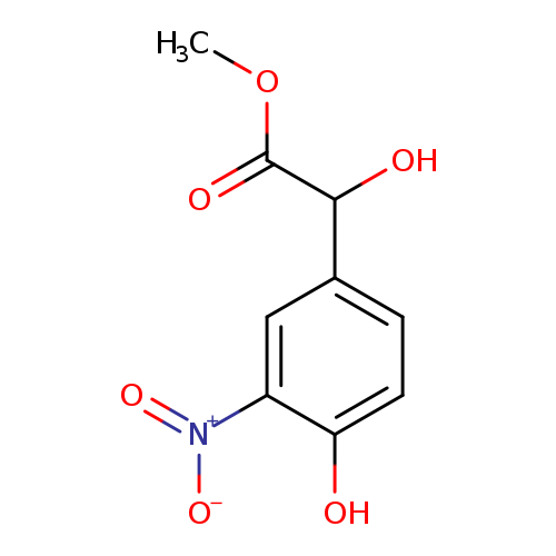 methyl 2-hydroxy-2-(4-hydroxy-3-nitrophenyl)acetate