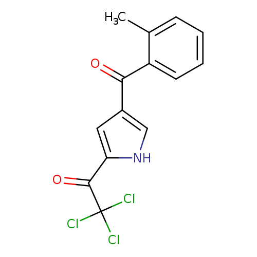 2,2,2-trichloro-1-[4-(2-methylbenzoyl)-1H-pyrrol-2-yl]ethan-1-one