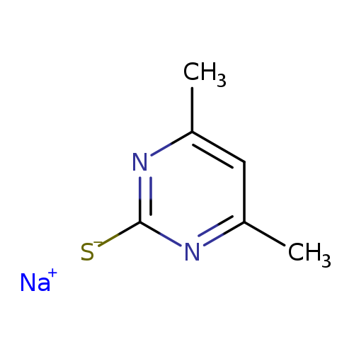 4,6-Dimethylpyrimidine-2-Thiol Sodium Salt