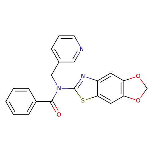 N-{4,6-dioxa-10-thia-12-azatricyclo[7.3.0.0^{3,7}]dodeca-1(9),2,7,11-tetraen-11-yl}-N-[(pyridin-3-yl)methyl]benzamide