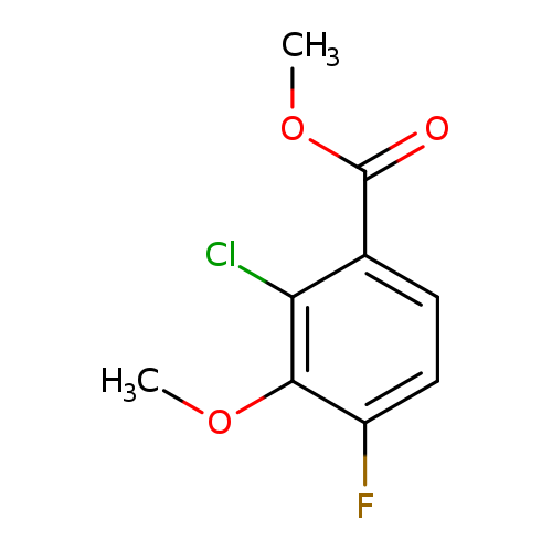 Methyl 2-chloro-4-fluoro-3-methoxybenzoate
